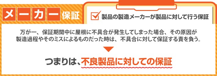 メーカー保証
