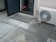 紀の川市の劣化したベランダ