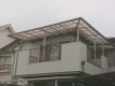 岩出市のテラス波板張替え前