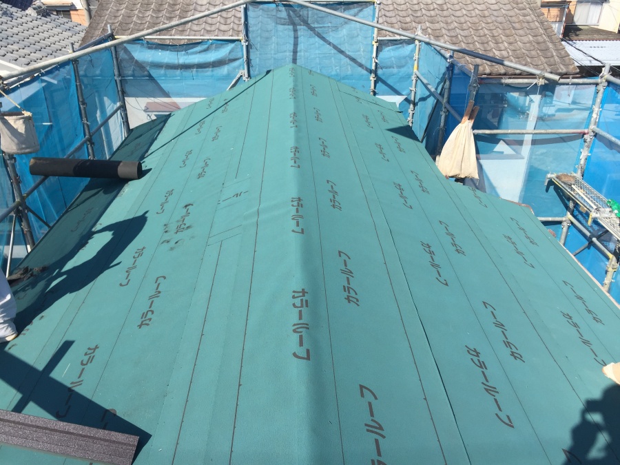 ルーフィング工事