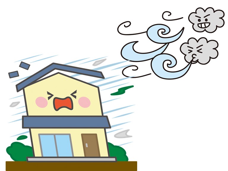 和歌山市で和室の天井から雨漏り、棟板金の釘が緩み飛散してました