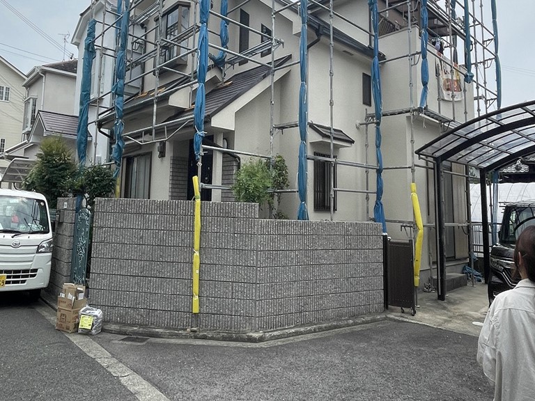 和歌山市で塀も洗浄すると喜ばれます