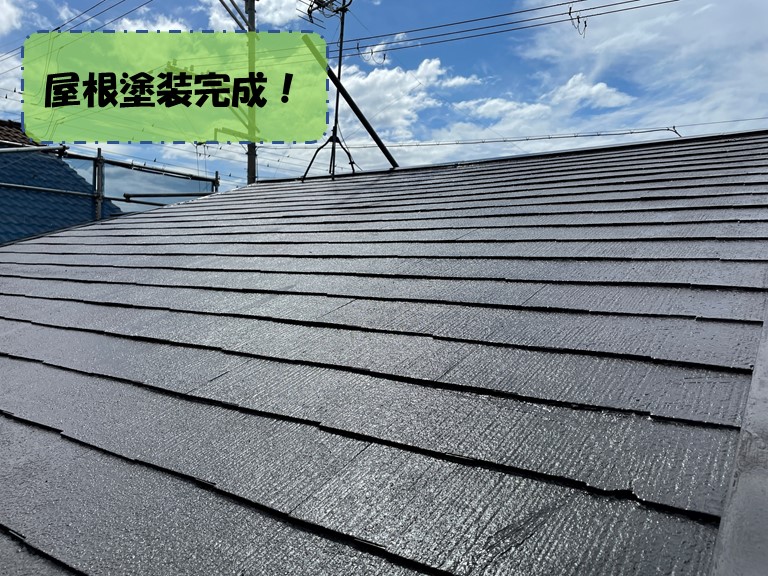 和歌山市で屋根塗装が完成しました